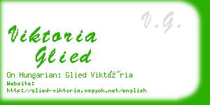 viktoria glied business card